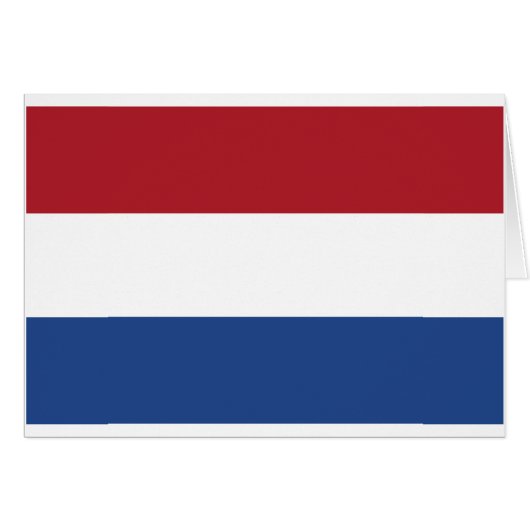 Netherland Holland Patriotic Pattern (Front Horizontal)