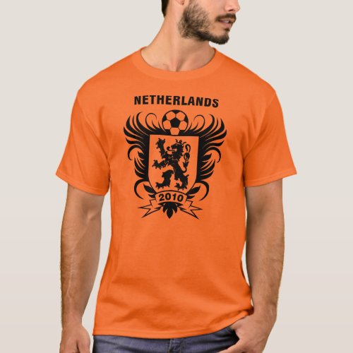 Netherlands 2010 Orange T_Shirt