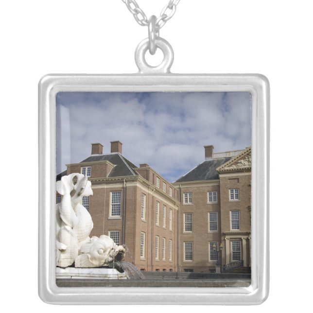 Netherlands (aka Holland), Apeldoorn near 2 Silver Plated Necklace (Front)