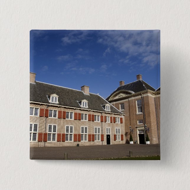 Netherlands (aka Holland), Apeldoorn near 3 Pinback Button (Front)