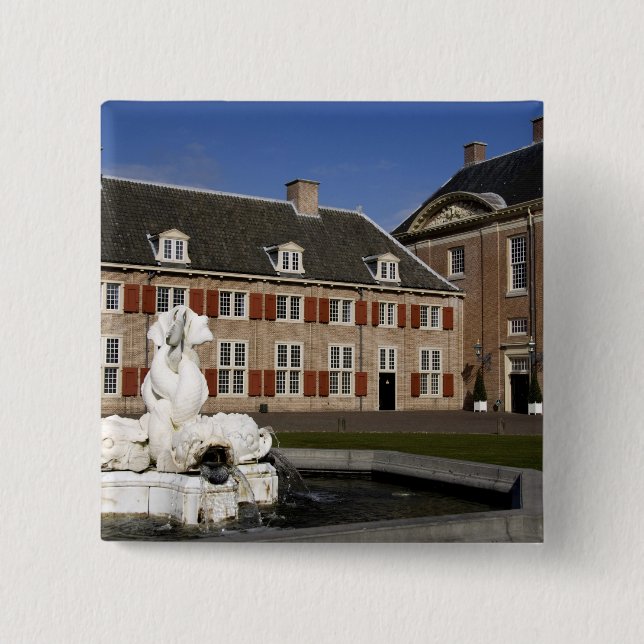 Netherlands (aka Holland), Apeldoorn near Pinback Button (Front)