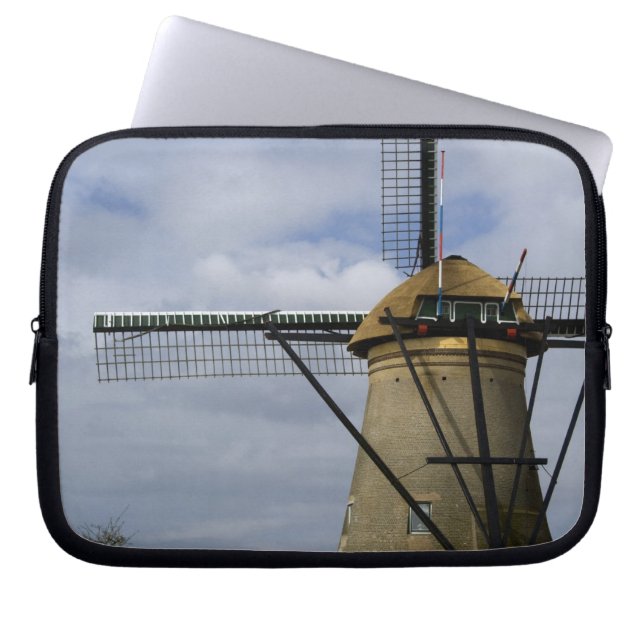 Netherlands (aka Holland), Kinderdijk. 19 Laptop Sleeve (Front)