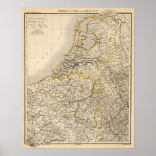 Netherlands and Belgium 2 Poster
