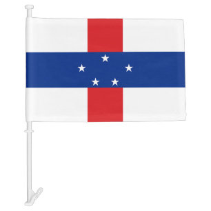 Netherlands Antilles Car Flag