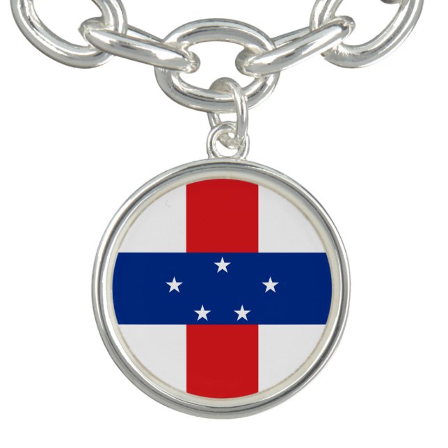 Netherlands Antilles Flag Bracelet (Design)
