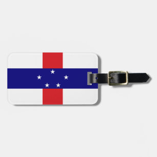 Netherlands Antilles flag Luggage Tag