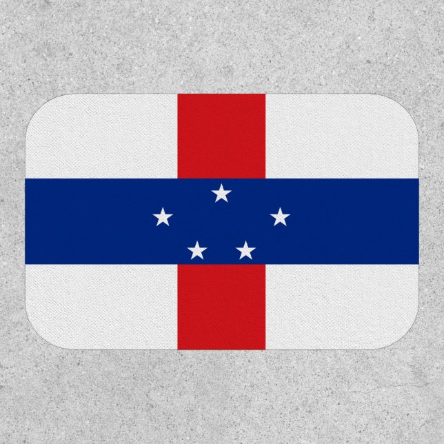 Netherlands Antilles Flag Patch (Front)
