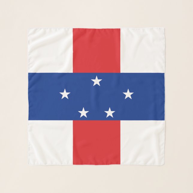 Netherlands Antilles Flag Scarf (Front)