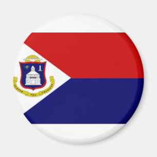 Netherlands Antilles St Maarten Flag Magnet