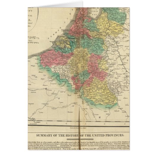 Netherlands, Beligium Atlas Map Cards (Front)