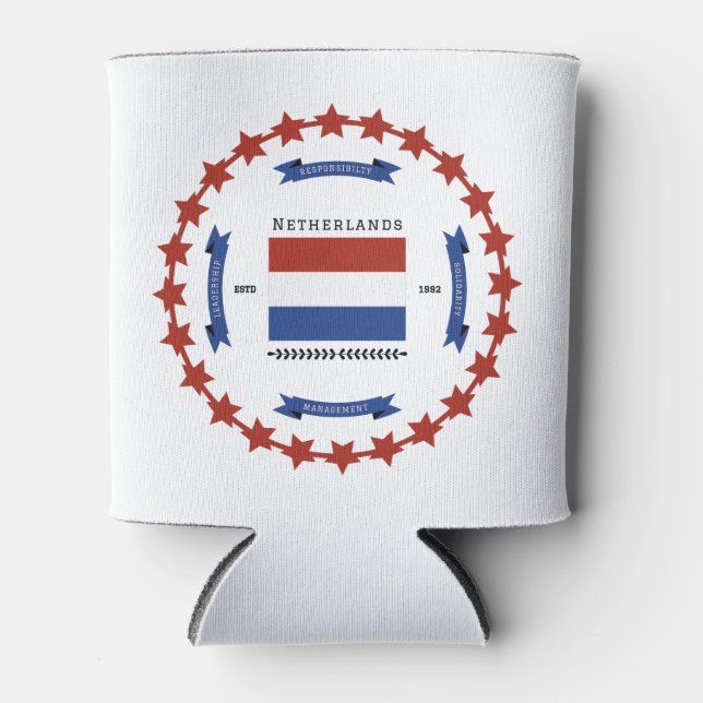 Netherlands Can Cooler (Front)