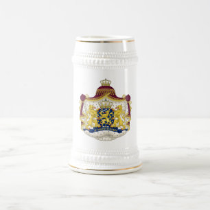 Netherlands Coat of Arms Beer Stein