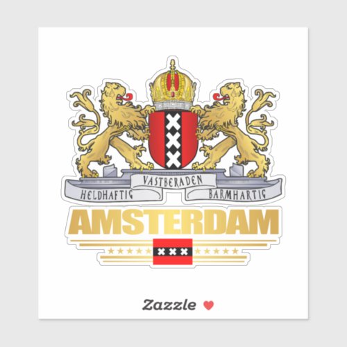 Netherlands Coat of Arms Sticker