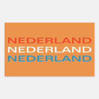 Netherlands coffee sticker