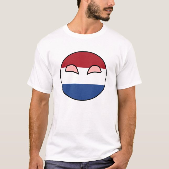 Netherlands Country Ball T-Shirt (Front)