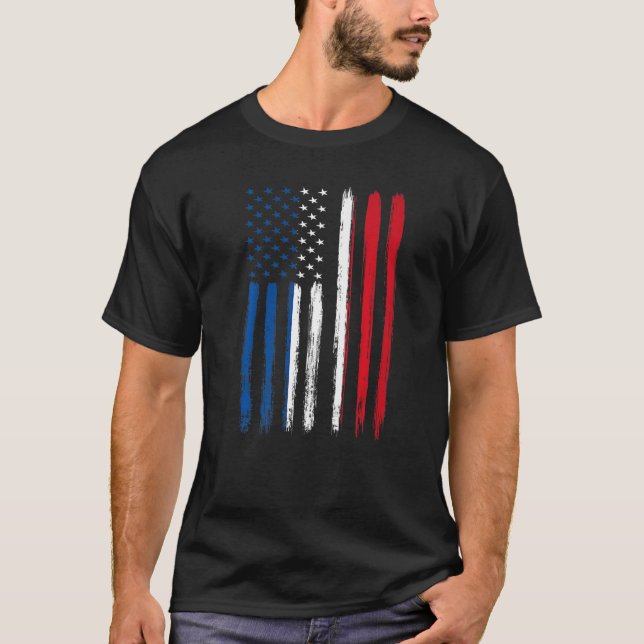 Netherlands Dutch Flag Football Soccer Fan T-Shirt (Front)