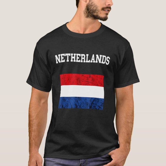 Netherlands Dutch Pride Dutch Roots Holland Nether T-Shirt (Front)