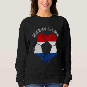 Netherlands Dutch Pride Nederland Dutch Soccer Hol Sweatshirt