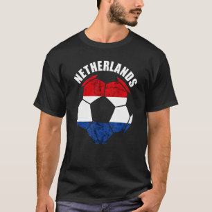 Netherlands Dutch Pride Netherlands Soccer Player T-Shirt