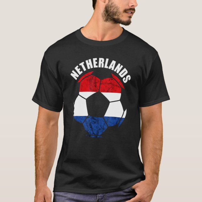 Netherlands Dutch Pride Netherlands Soccer Player  T-Shirt