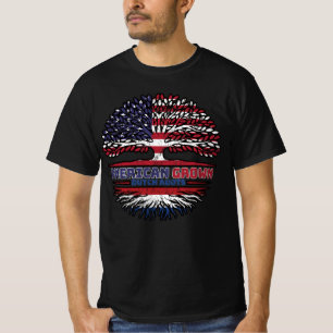 Netherlands Dutch US American USA United States T-Shirt