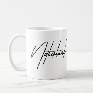 Netherlands European Heritage Iconic Souvenir Coffee Mug