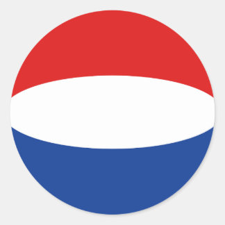 Netherlands Fisheye Flag Sticker