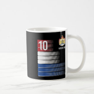 Netherlands Flag 10 Dutch Orange Soccer Men Women Coffee Mug
