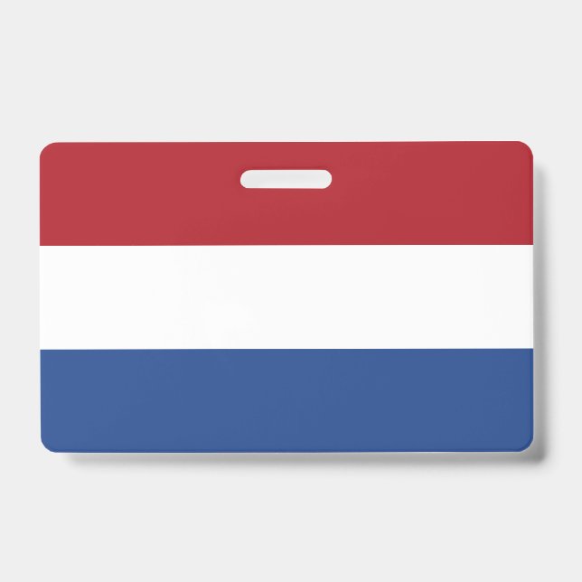 Netherlands Flag Badge (Front)