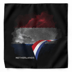 Netherlands flag bandana