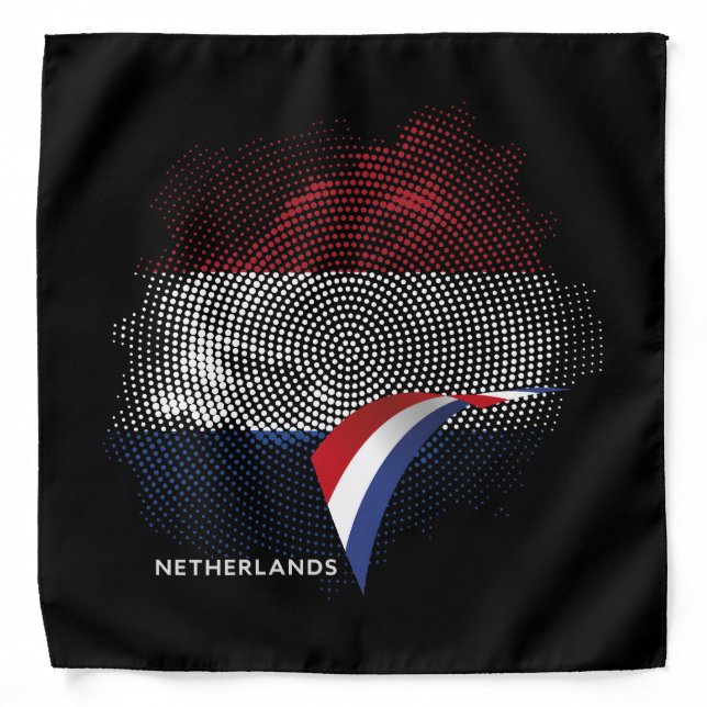 Netherlands flag bandana (Front)