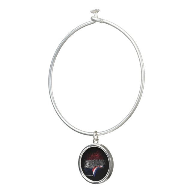 Netherlands flag bangle bracelet (3/4)