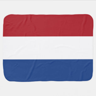 Netherlands Flag bbcnt Baby Blanket