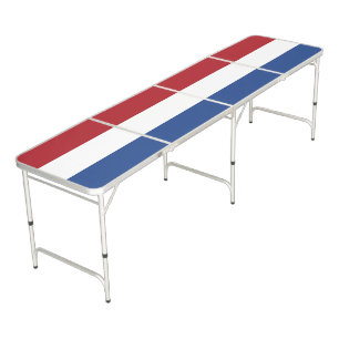 Netherlands Flag Beer Pong Table