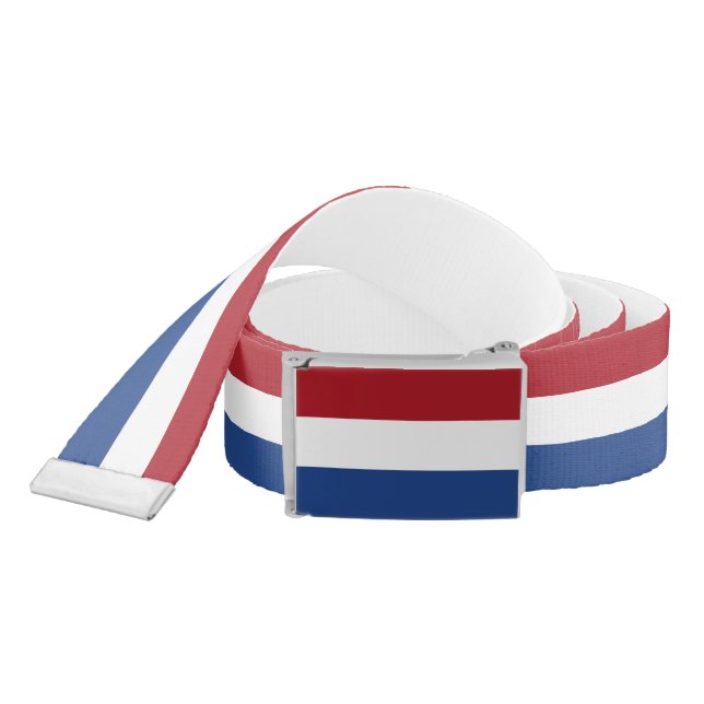 Netherlands Flag Belt (Snake)