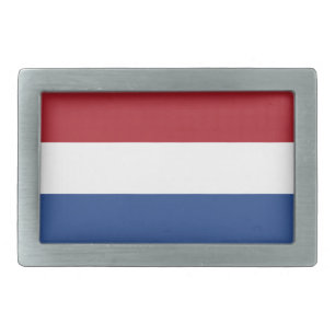 Netherlands Flag Belt Buckle