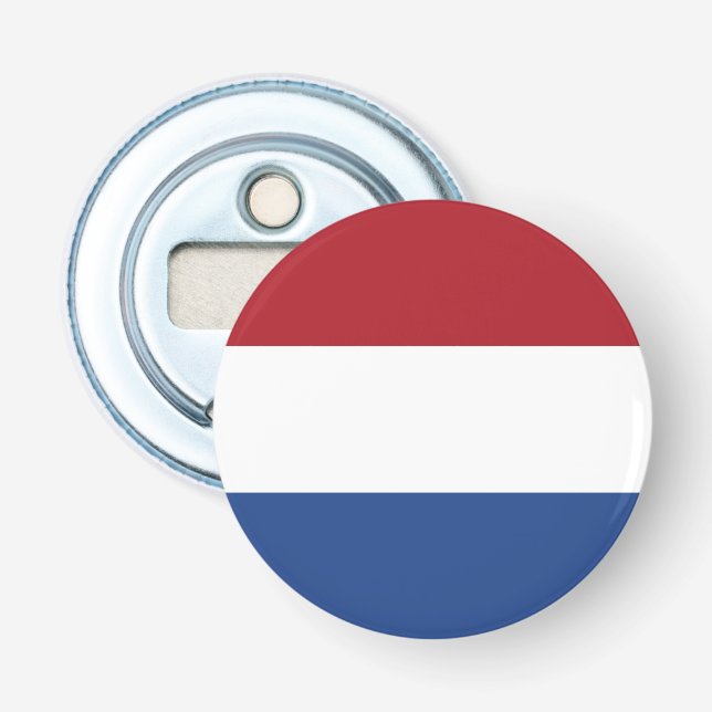 Netherlands Flag Bottle Opener (Front)