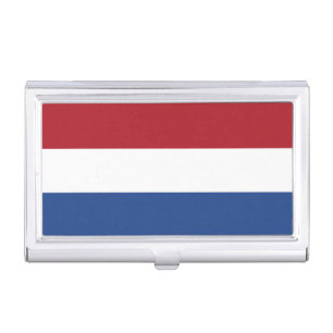 Netherlands Flag Business Card Case