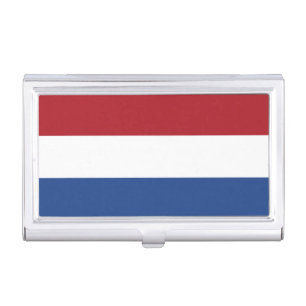 Netherlands Flag Business Card Case