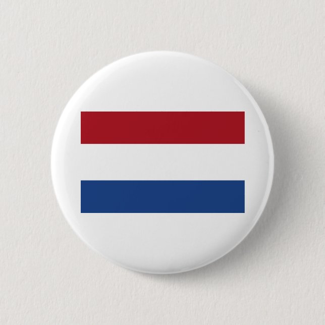 Netherlands Flag Button (Front)
