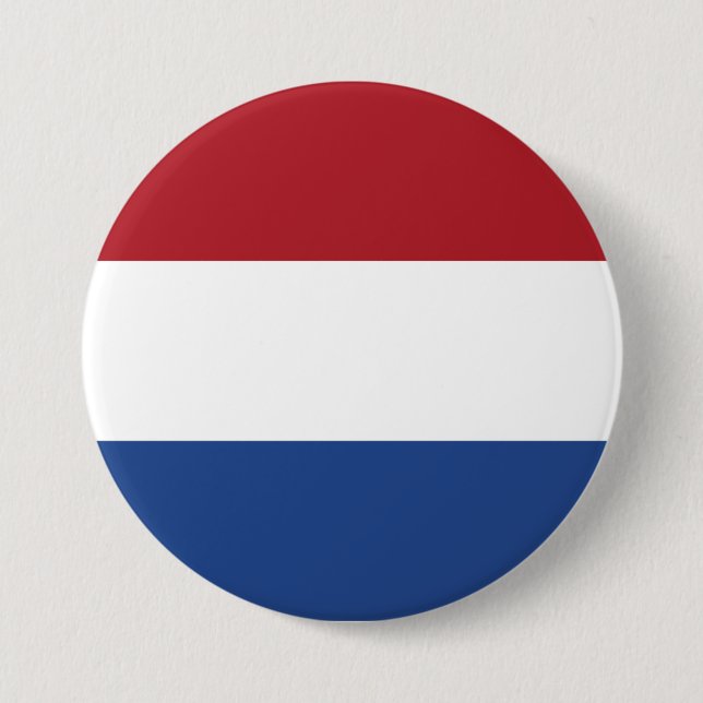 Netherlands Flag Button (Front)