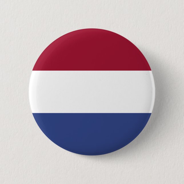 Netherlands Flag Button (Front)