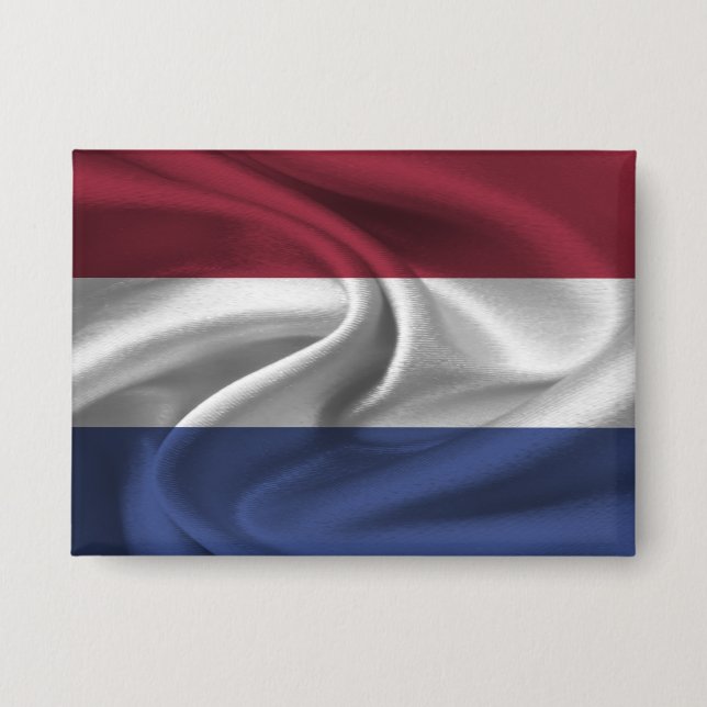 Netherlands Flag Button (Front)