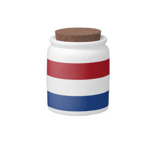 Netherlands Flag Candy Jar