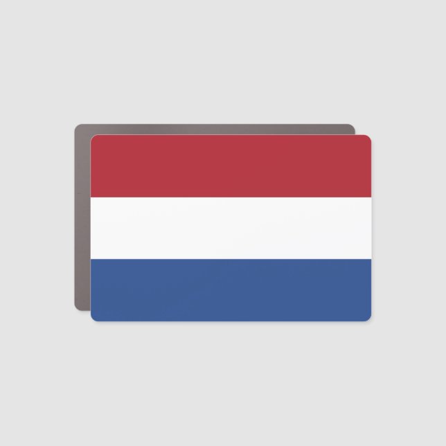 Netherlands Flag Car Magnet (Front)