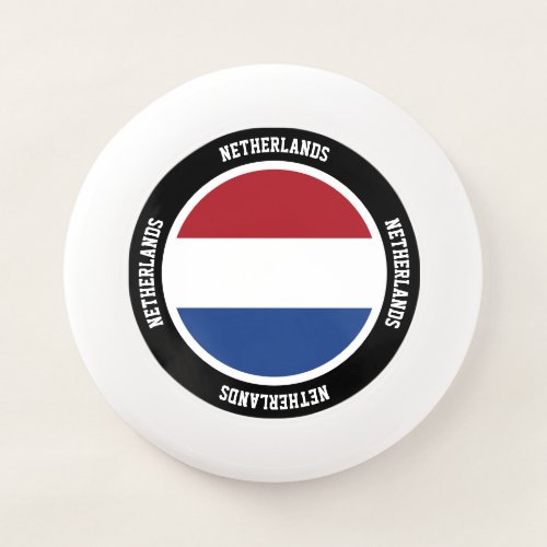 Netherlands Flag Charming Patriotic Wham_O Frisbee