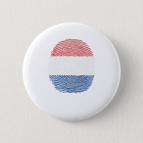 netherlands flag fingerprint button