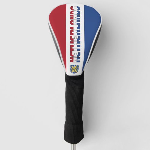 Netherlands Flag Gorgeous Patriotic Golf Head Cover