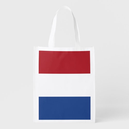 Netherlands Flag Grocery Bag