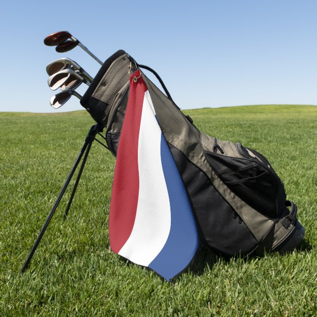 Netherlands Flag gtcnt Golf Towel (Green)